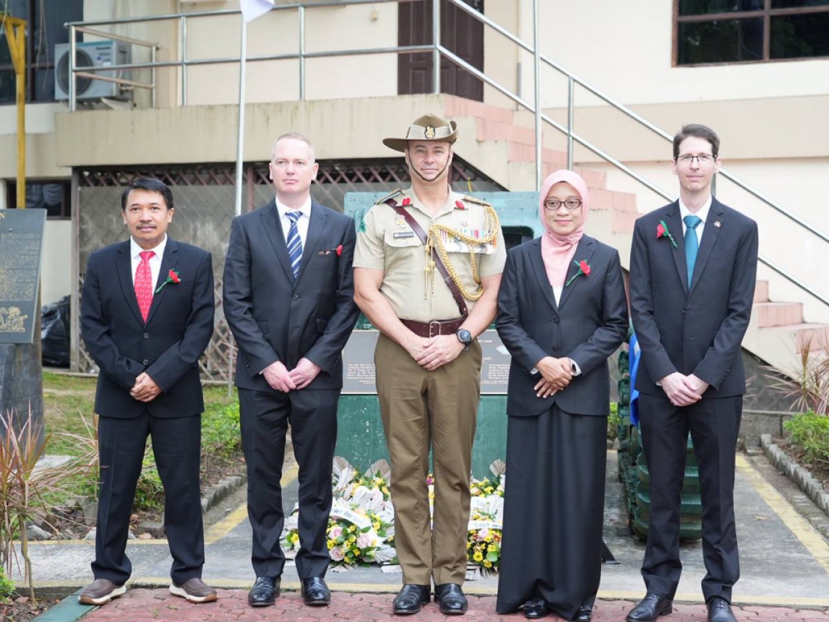 Upacara Anzac Day di Balikpapan, Mengenang 80 Tahun Pengorbanan di Medan Perang