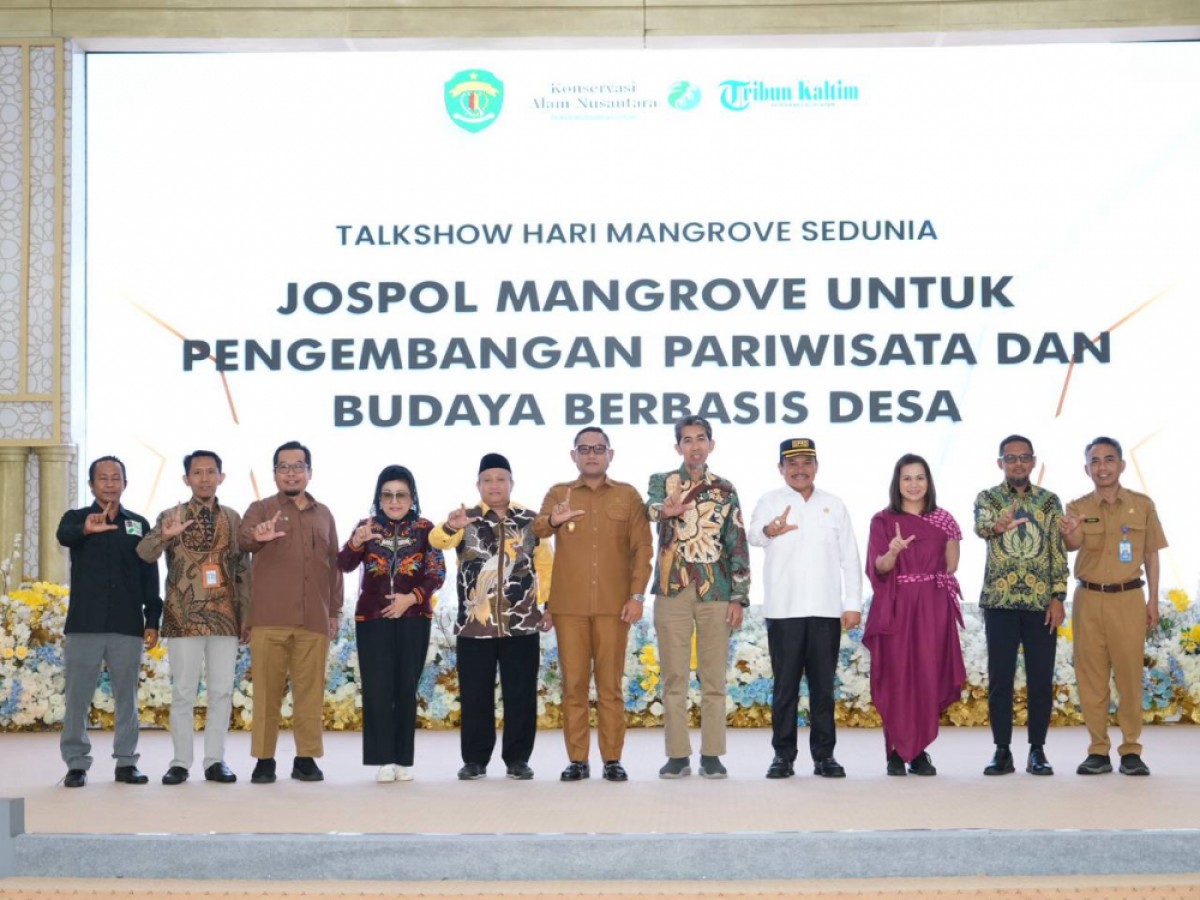 Talkshow Hari Mangrove Sedunia, Wagub Seno Tegaskan Komitmen Pemprov Kaltim Rehabilitasi Ekosistem Mangrove