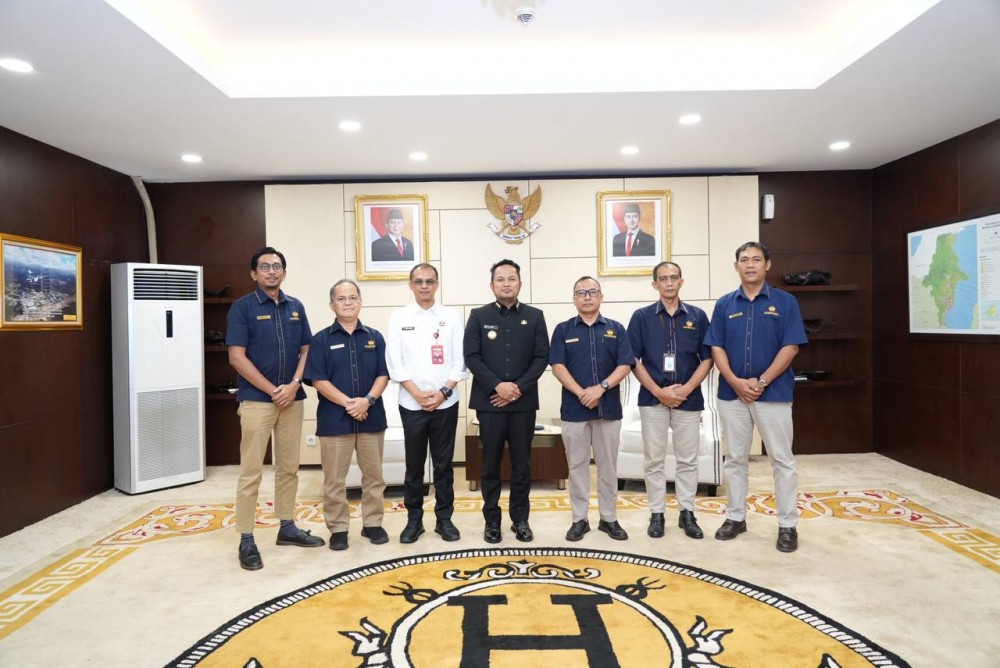 Gubernur Rudy Terima Kunjungan Kanwil Dirjen Pembendaharaan Kaltim
