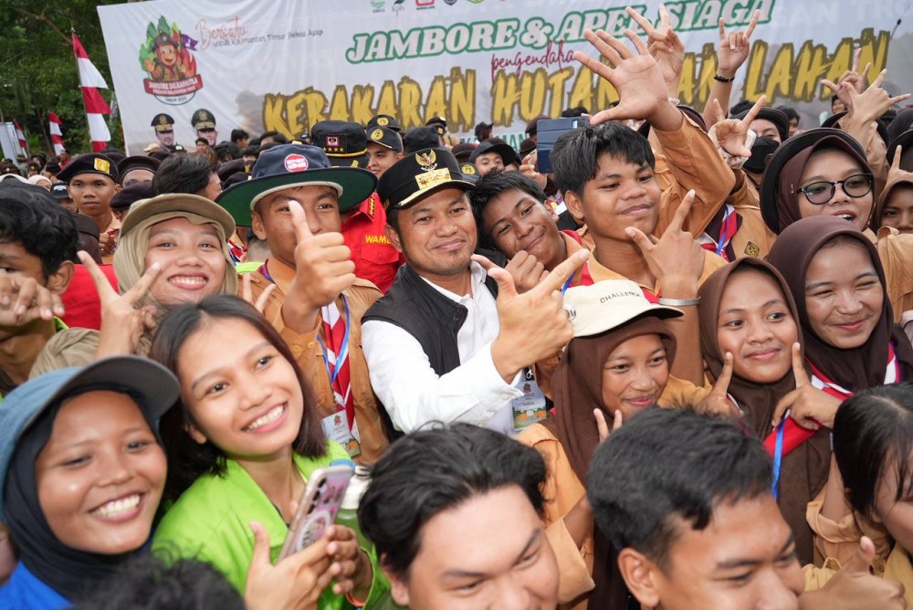 Jambore dan Apel Siaga Dalkarhutla Kaltim 2025, Gubernur Harum : Status Siaga, Tangani Secara Taktis dan Tuntas