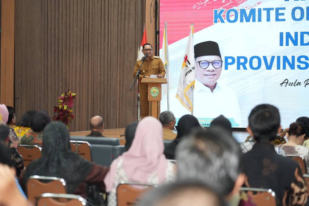 Rakerprov Kormi 2025, Wagub Seno Tekankan Pentingnya Organisasi Modern
