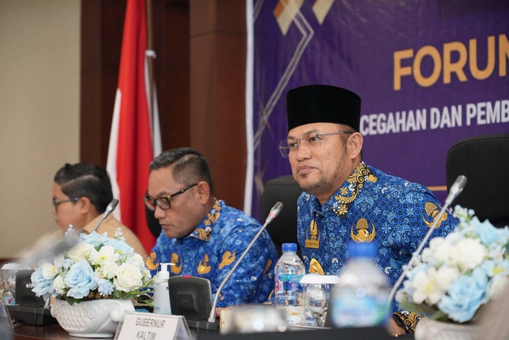 Rakor Terpadu P4GN dan PN, Gubernur Harum : Sanksi Berat Bagi ASN Pengguna Narkotika