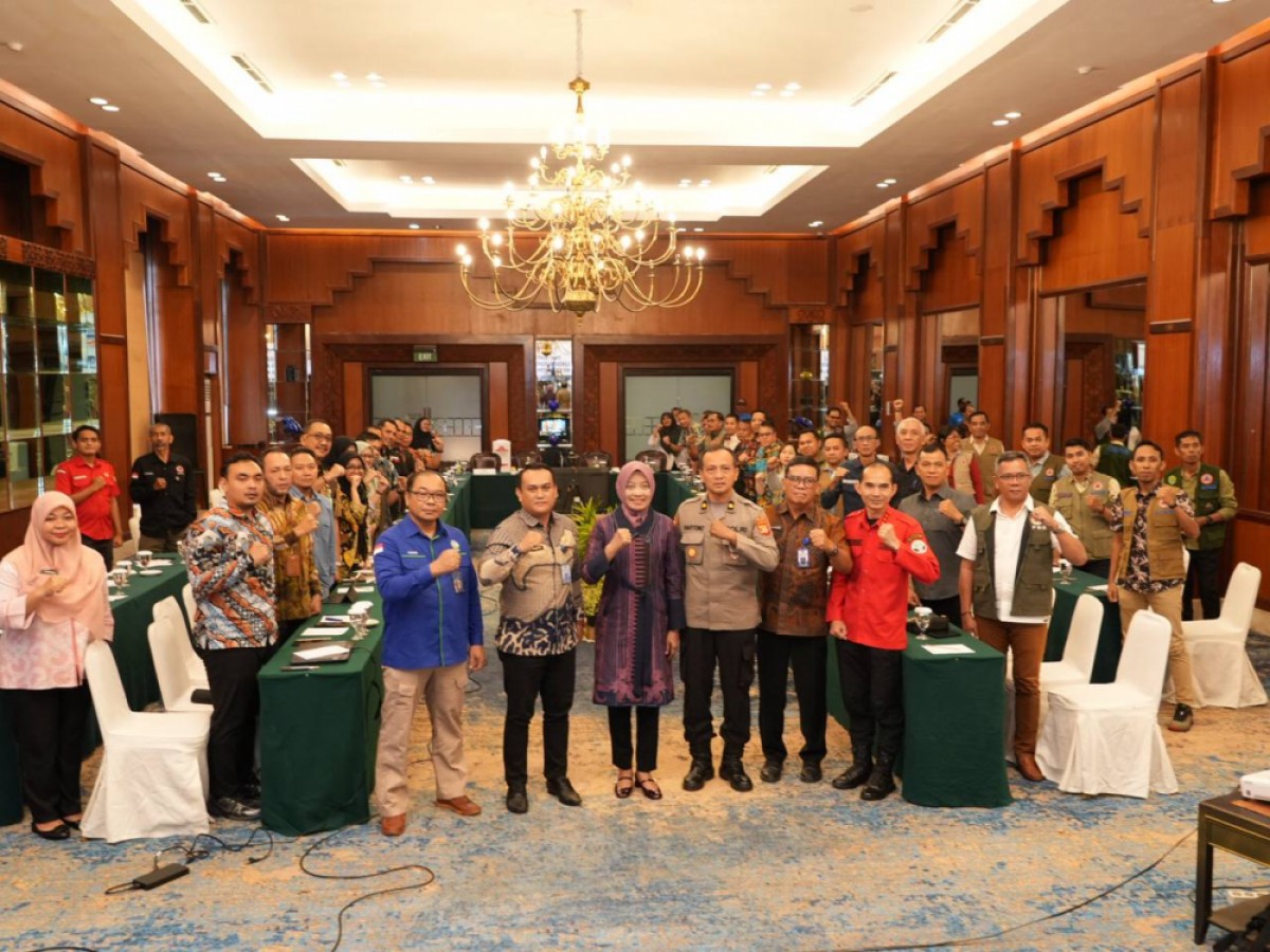 Rakor Penanggulangan Bencana Hidrometeorologi, Sekda Sri : BPBD Jangan Jago di Lapangan, Tapi Harus Punya Data dan Perencanaan