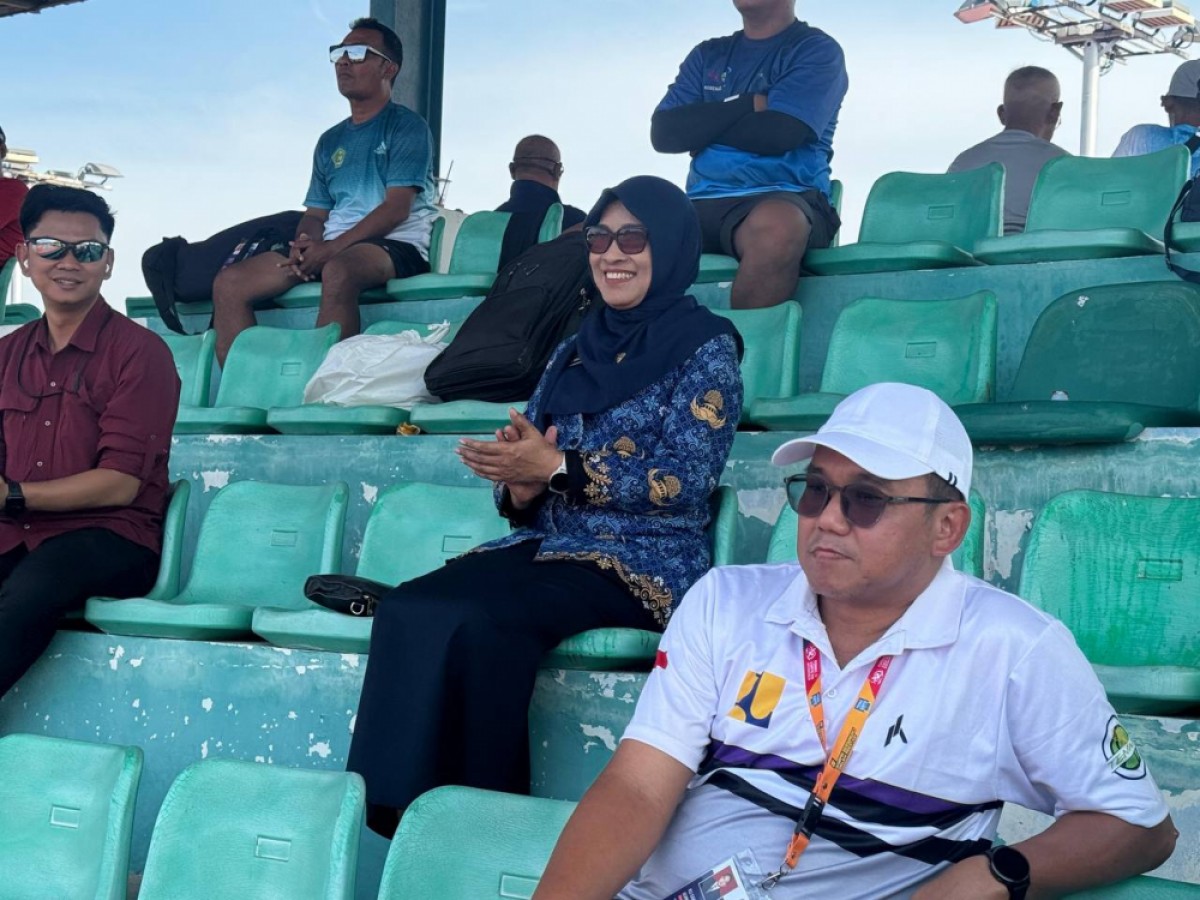 Sekda Sri "Kobarkan" Semangat Atlet Korpri Kaltim di Pornas Palembang