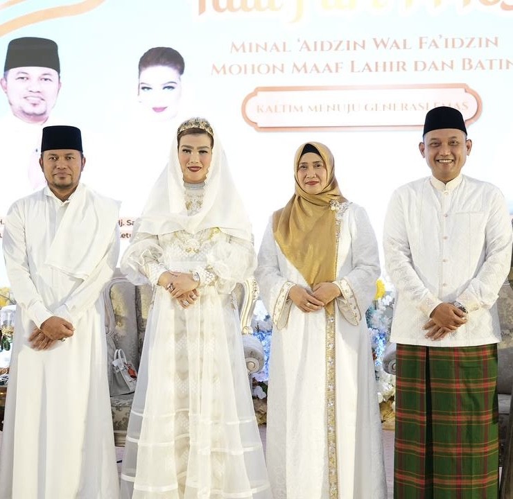 Gelar Open House di Lamin Etam, Gubernur Rudy : Silaturahim Menyatukan Visi Misi Membangun Kaltim