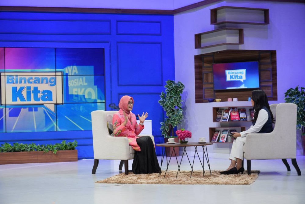 Nara Sumber Talkshow Bincang Kita di Kompas TV, Sekda Sri Paparkan Kunci Sukses Juara Umum MTQ Nasional 2024