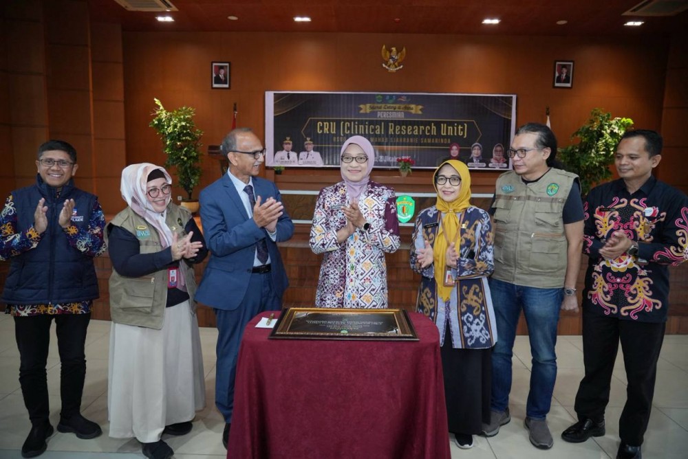 CRU RSUD AWS Resmi Diluncurkan, Pemprov Dukung Pengembangan Penelitian Kesehatan