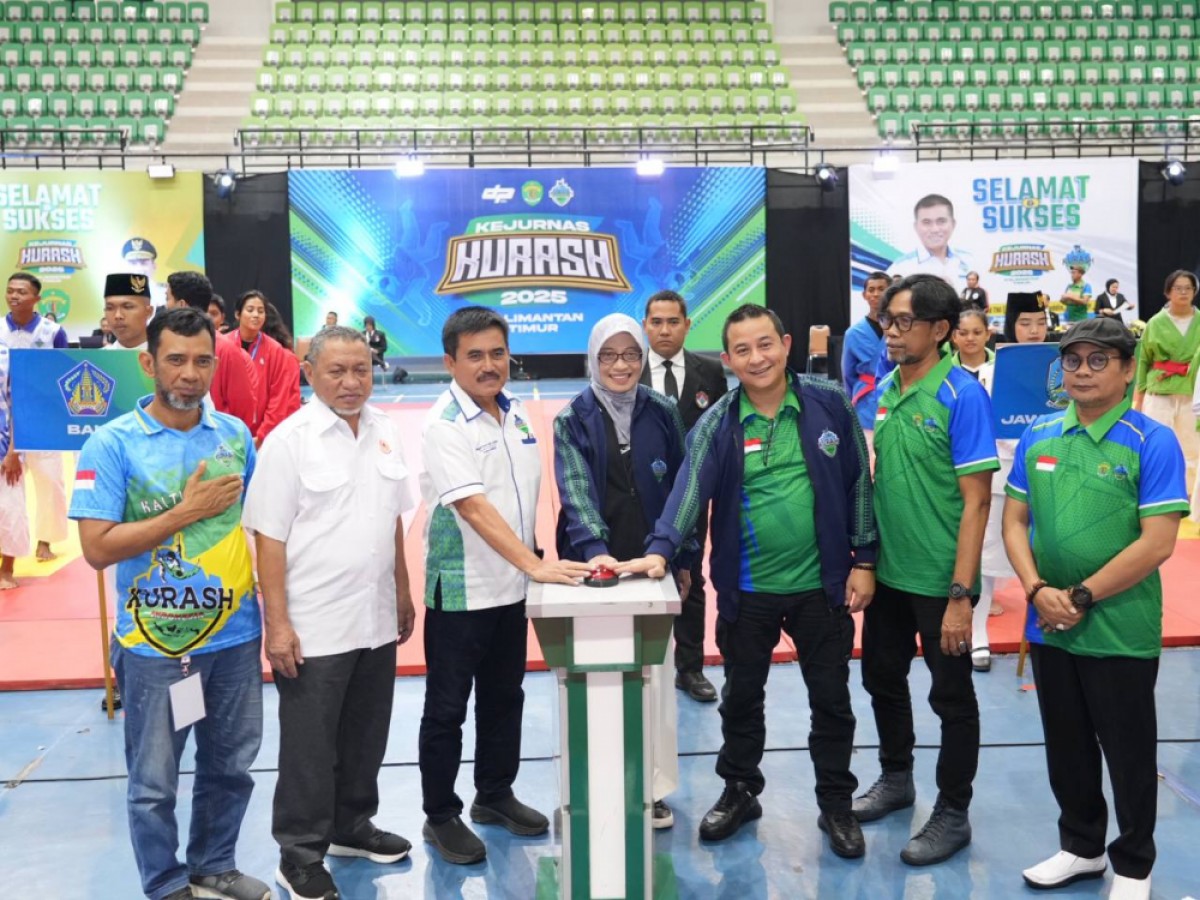 Sekda Sri Buka Kejurnas Kurash 2025 Kaltim