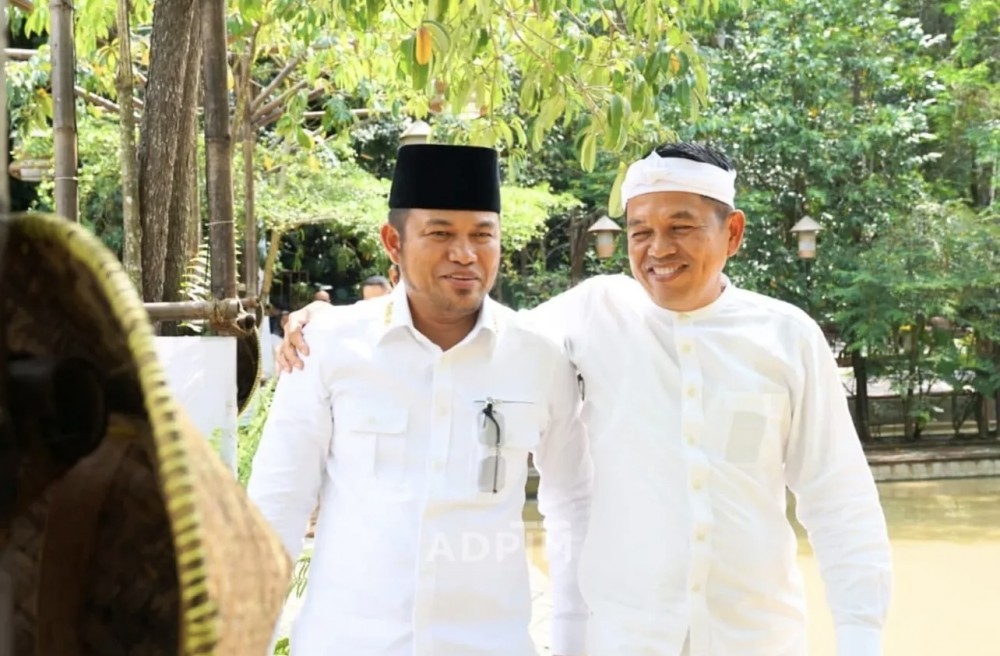 Gubernur Harum Sowan ke KDM. Kaltim – Jabar Siap Kerja Sama Pendidikan dan Pertanian