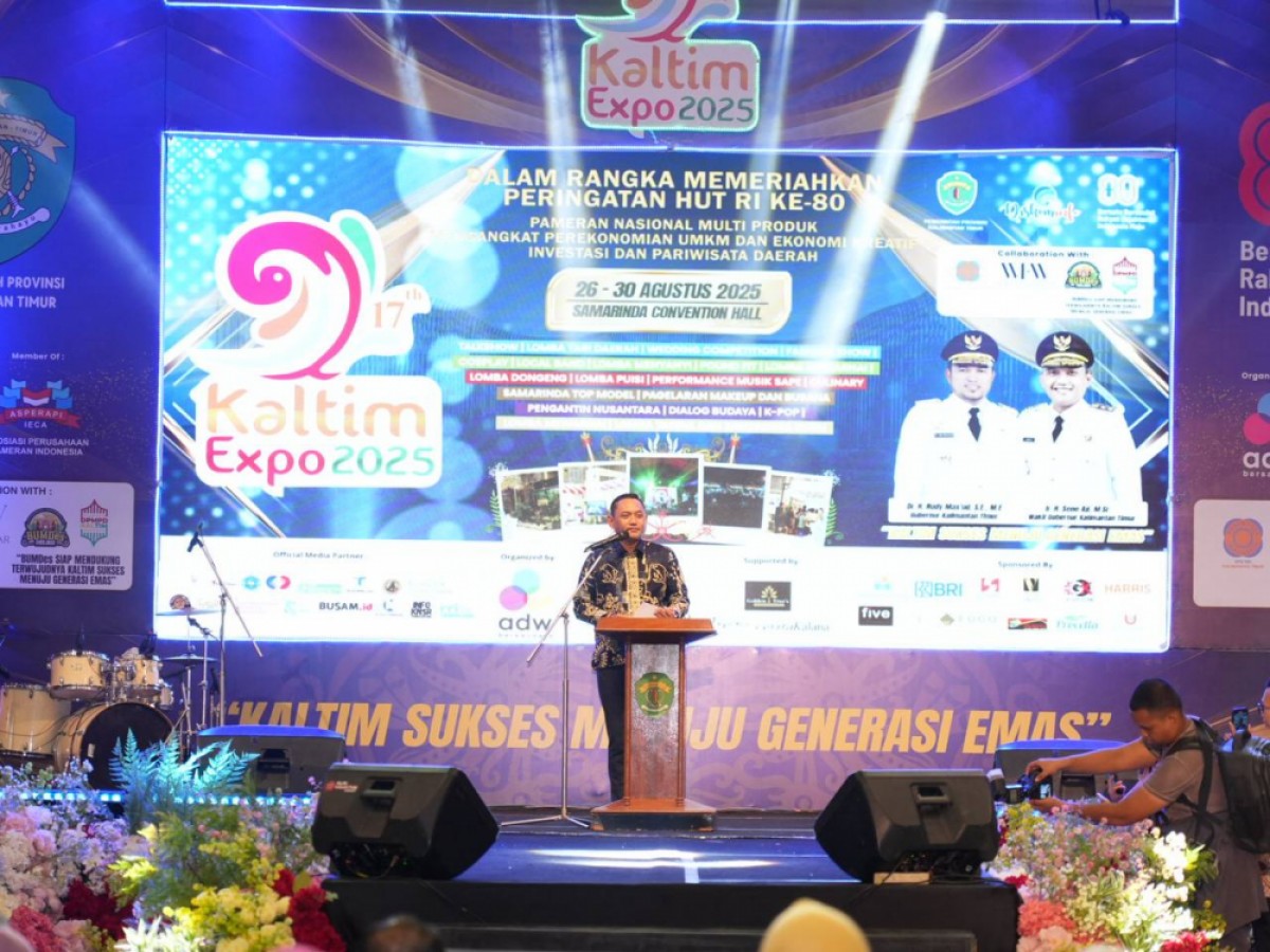 Tutup Kaltim Expo 2025, Wagub Seno: Transaksi Capai Rp7 Miliar, Pertanda Ekonomi Kaltim Bangkit