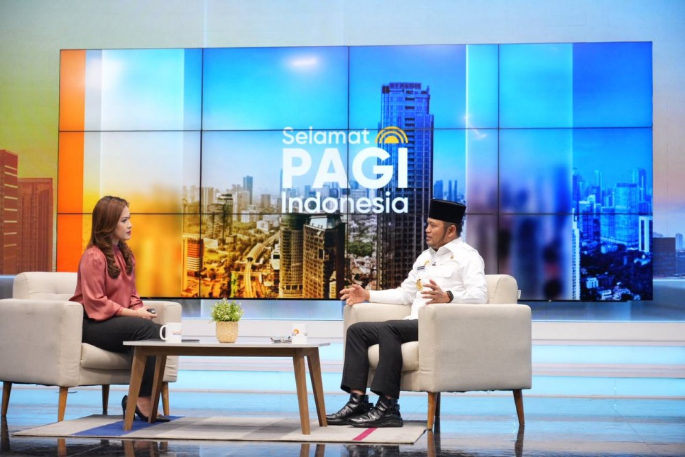 Gubernur Harum Beberkan Program Gratispol di Metro TV