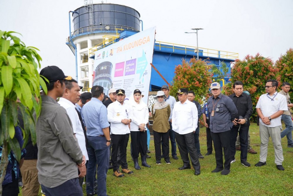 Kunjungi Void Batu Arang dan IPA Kudungga, Gubernur Harum : Pastikan Kawasan Eks Tambang Bermanfaat Untuk Masyarakat