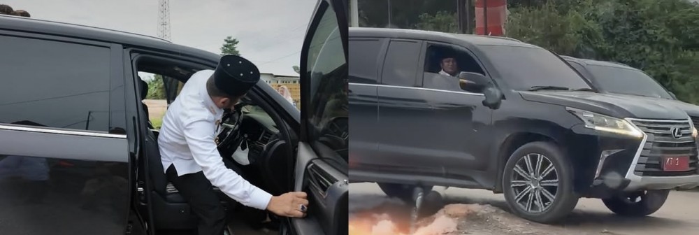 Pantau Jalan Rusak Berlubang ke Kubar, Gubernur Nyetir KT 1 Sendiri dari Resak Sampai Melak, "Saya akan Perjuangkan ke Menteri PUPR agar Blokir Anggaran Segera Dibuka"