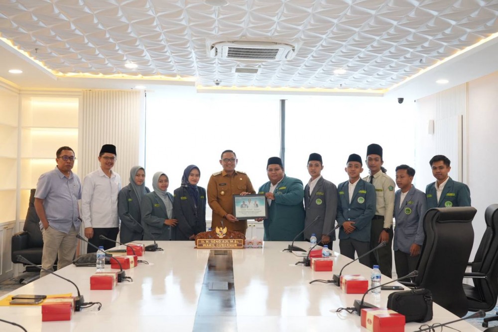 Terima IPNU dan IPPNU Kaltim, Wagub Seno : Pemerintah Dukung Program Kerja Pelajar NU