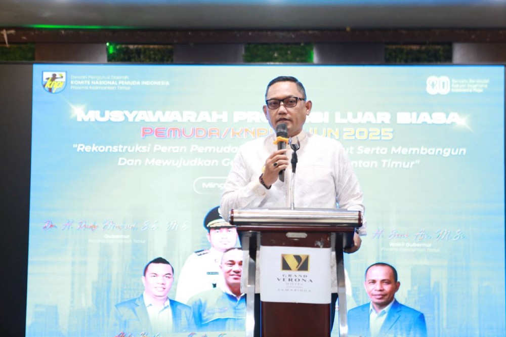 Musprovlub KNPI Kaltim, Wagub Seno Harap Pemuda Bersatu Jadi Pelopor Pembangunan Kaltim